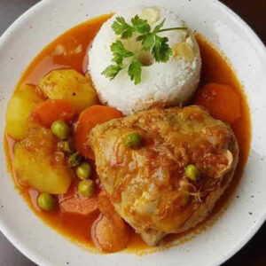 Chicken stew (Estofado de pollo)